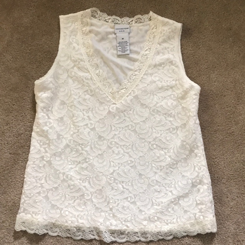 Lace top by Covington